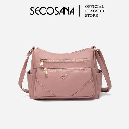 SECOSANA® Firmacee Minimalist Casual Plain Crossbody Bag