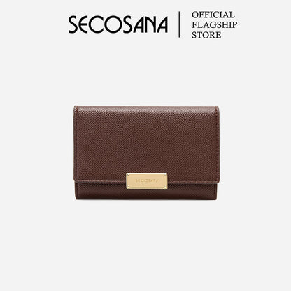SECOSANA® Indigo Classic Medium Trifold Wallet