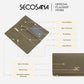 SECOSANA® Kimori Slim Long Bifold Wallet