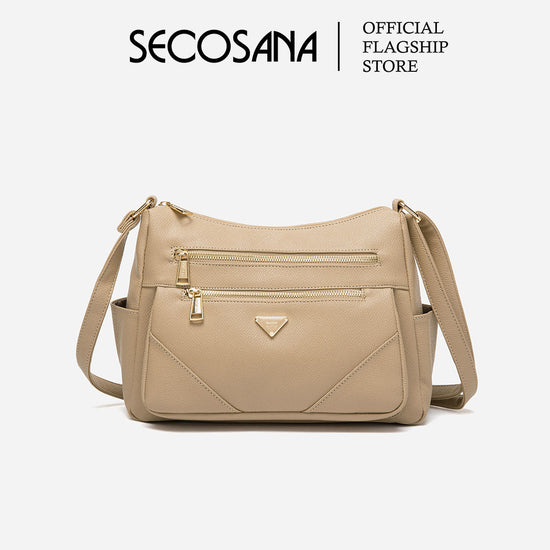 SECOSANA® Firmacee Minimalist Casual Plain Crossbody Bag