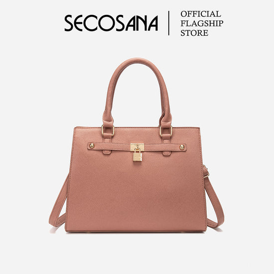 SECOSANA® Geranie Minimalist Casual Medium Shoulder Bag