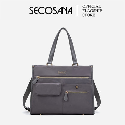 SECOSANA® Rosa Laptop Shoulder Bag