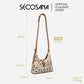 SECOSANA® Jeave Signature Print Shoulder Bag
