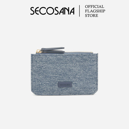 SECOSANA Zadie Plain Slim Wallet