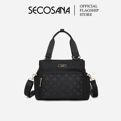 SECOSANA® Freanne Minimalist Casual Monogram Shoulder Bag