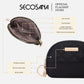 SECOSANA Sabrina Quilted Coin Purse