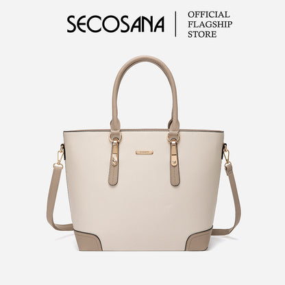SECOSANA® Famminie Minimalist Casual Plain Shoulder Bag