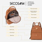 SECOSANA® Jelima Modern Small Backpack