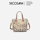 SECOSANA® Jealah Signature Print Shoulder Bag