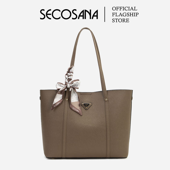 SECOSANA Zelimiel Plain Shoulder Bag