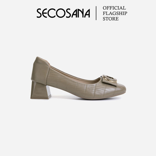 SECOSANA® SS-1034 - Olivia Block Heel Pumps