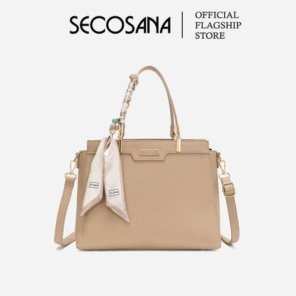 SECOSANA® Nilienza with Silk Twilly Shoulder Bag