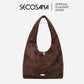 SECOSANA® Mercer in Large Suede Hobo Bag