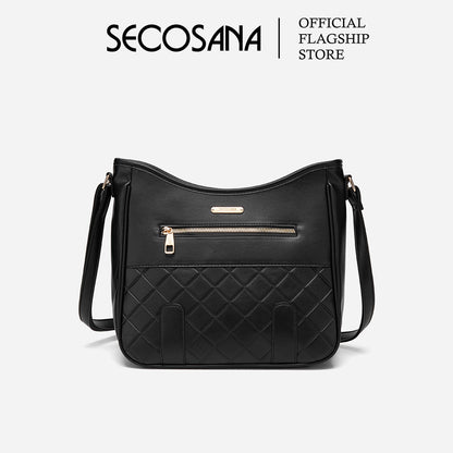 SECOSANA® Giulia Minimalist Casual Medium Crossbody Bag