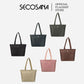 SECOSANA Natalia Plain Laptop Tote Bag