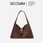 SECOSANA® Alba in Medium Suede Hobo Bag