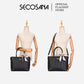 SECOSANA® Firmely Minimalist Monogram Plain Shoulder Bag