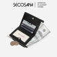 SECOSANA® Finna Classic Quilted Short Bifold Wallet