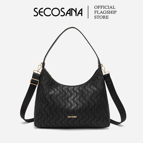 SECOSANA® Gelarie Luxury Monogram Medium Shoulder Bag