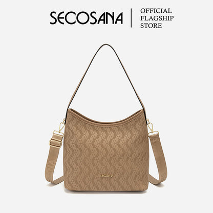 SECOSANA® Gelazzy Luxury Monogram Medium Shoulder Bag