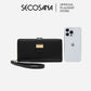 SECOSANA® Idda Classic Long Wristlet Bifold Wallet