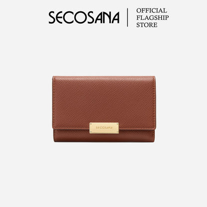 SECOSANA® Indigo Classic Medium Trifold Wallet