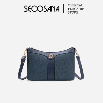 SECOSANA Zinia Monogram Sling Bag