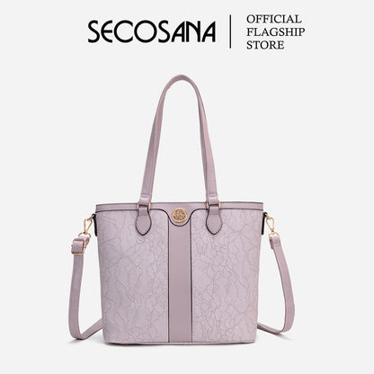 SECOSANA Zinica Monogram Shoulder Bag