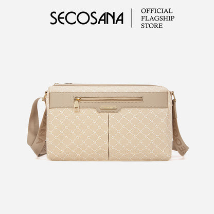 SECOSANA® Hizern Monogram Crossbody Bag