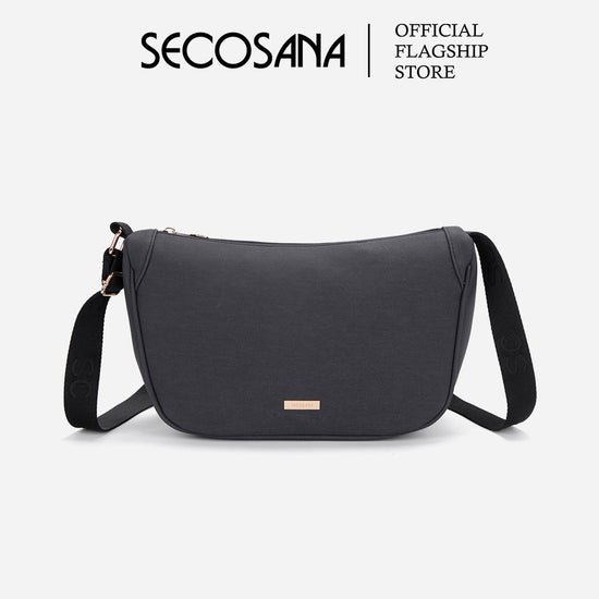 SECOSANA Alora Plain Large Crossbody Bag