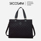 SECOSANA Opal Quilted Laptop Shoulder Bag