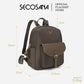 SECOSANA® Eloiree Minimalist Casual Plain Backpack