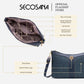 SECOSANA Zinia Monogram Sling Bag