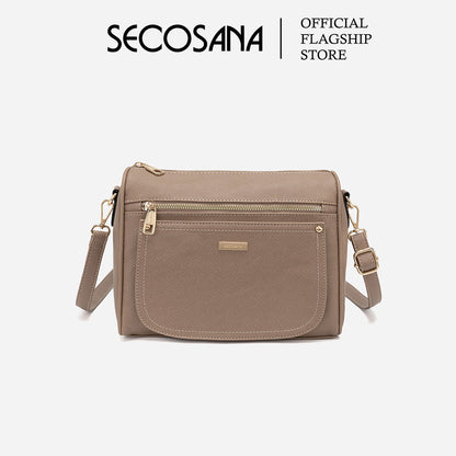 SECOSANA® Foleen Minimalist Casual Plain Crossbody Bag
