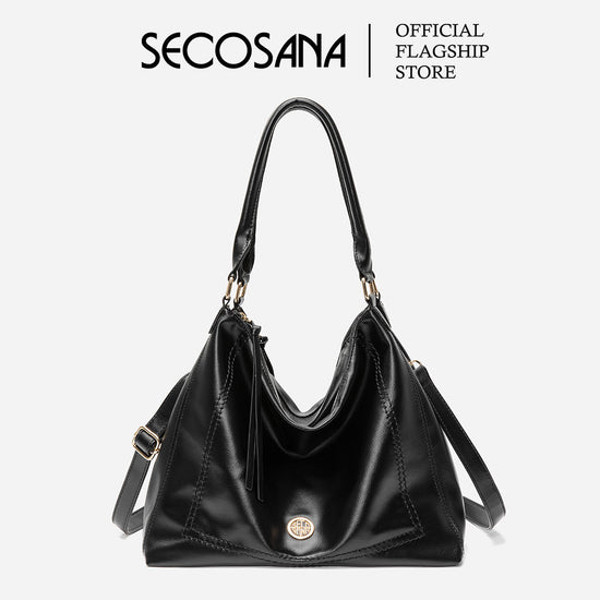 SECOSANA® Glaira Elegant Large Hobo Bag