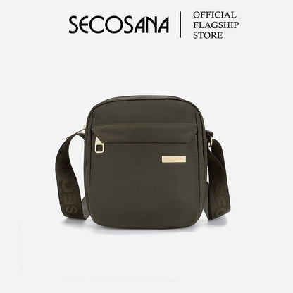 SECOSANA Ebony Minimalist Mini Crossbody Bag