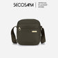 SECOSANA Ebony Minimalist Mini Crossbody Bag