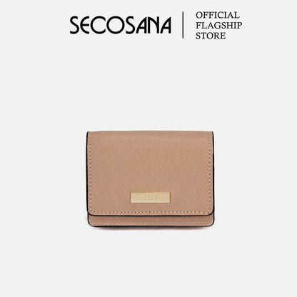 SECOSANA Mabby Plain Coin Purse Wallet