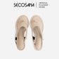SECOSANA® SS-1018 - Pele Slingback Kitten Heels