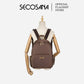 SECOSANA® Froizah Minimalist Casual Plain Petite Backpack