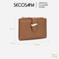 SECOSANA® Gestine Classic Short Bifold Wallet