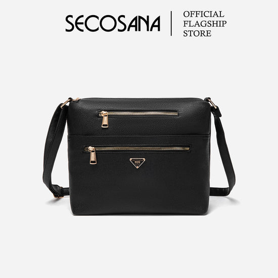 SECOSANA® Firma Minimalist Casual Plain Crossbody Bag