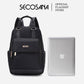 SECOSANA Alleriza Plain Laptop Backpack
