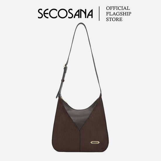 SECOSANA® Janika Suede Shoulder Bag