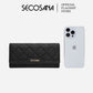 SECOSANA® Grima Classic Long Trifold Wallet with FREE Secosana Box
