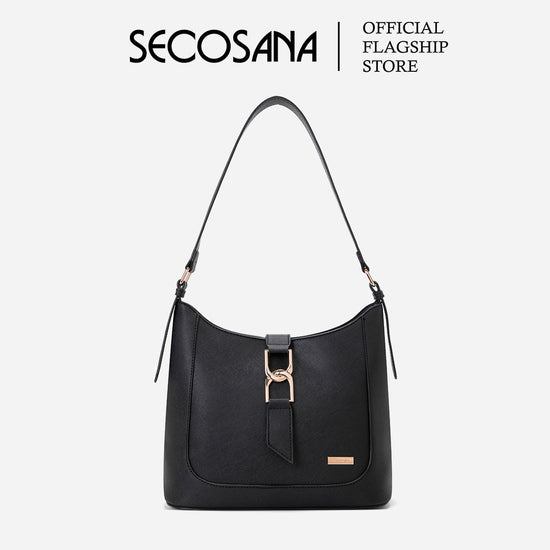 SECOSANA Anamarie Plain Shoulder Bag
