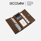 SECOSANA® Leinery Long Trifold Wallet