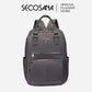 SECOSANA Criza Plain Simple Casual Laptop Backpack