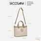 SECOSANA Ziniriah Monogram Handbag