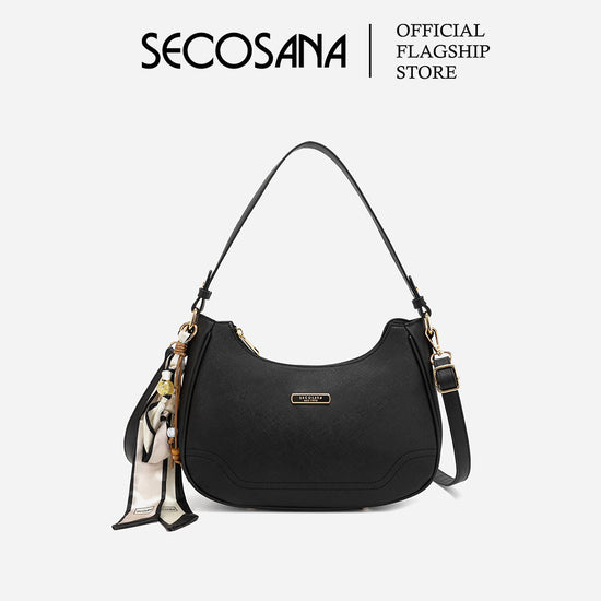 SECOSANA® Nilenma with Silk Twilly Shoulder Bag
